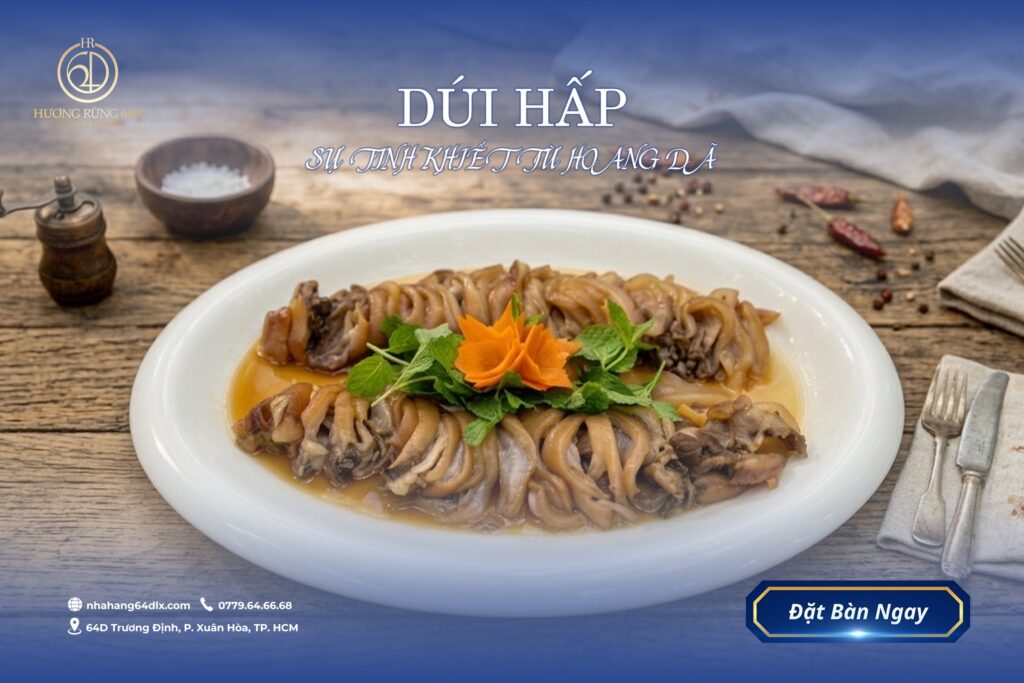 Hương Rừng 64D: Dúi Hấp – Sự Tinh Khiết Từ Hoang Dã
