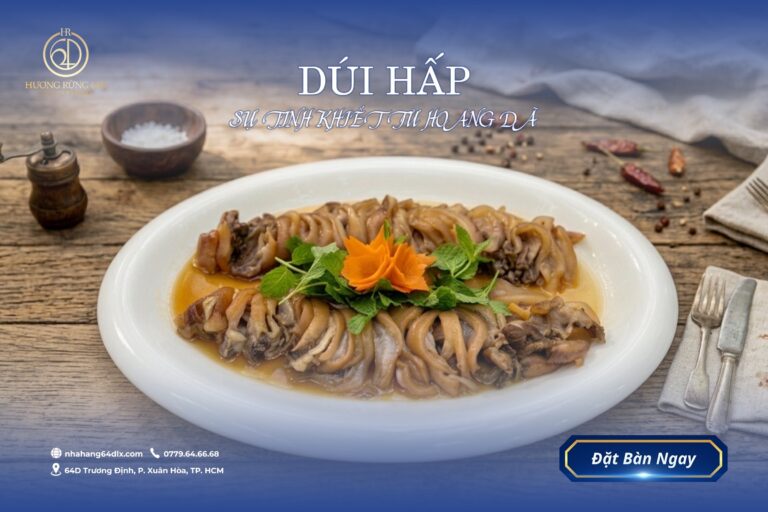 Hương Rừng 64D: Dúi Hấp – Sự Tinh Khiết Từ Hoang Dã