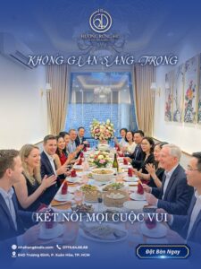 HƯƠNG RỪNG 64D: KHÔNG GIAN SANG TRỌNG – KẾT NỐI MỌI CUỘC VUI